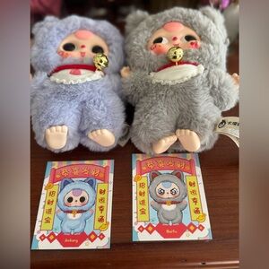 Baby three billionaire cats new with card no box